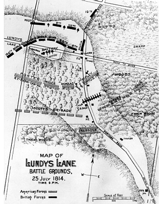 Lundys Lane Battleground 
25 July 1814