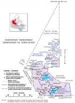 Map of North West Territory