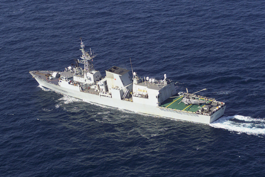 A 'Beauty Shot' of HMCS TORONTO.