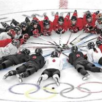 Team Canada at the Olympics in Torini