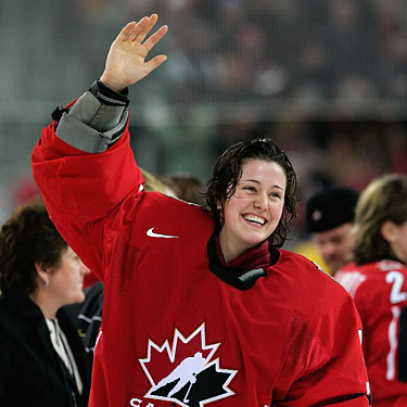 Team Canada at the Olympics in Torini