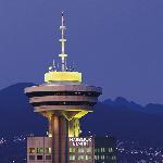 Harbour Centre At Dusk