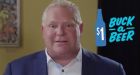 Ford Says Buck-A-Beer Will Arrive by Labour Day