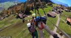 First-time hang-glider's pilot forgets to attach him to the craft