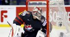 Canada's Carter Hart, Mackenzie Blackwood combine to blank Denmark at hockey worlds