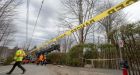 Two more cell towers went up in flames north of Montreal