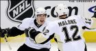 Penguins use shootout to stop Sens