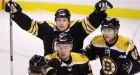 Bruins slam door on Maple Leafs