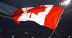 Giant flag waved by Team Canada was Regina man's