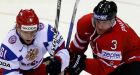 Russia upends Canada at hockey worlds