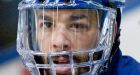 Injured Malhotra skates with Vancouver Canucks