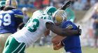 Riders dispatch Bombers in Banjo Bowl