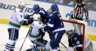 Canucks fend off Lightning for shootout win