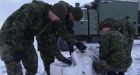 Military convoy begins trek to the Arctic