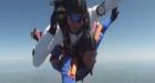 World War II paratrooper veteran finally takes his first jump