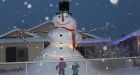 Giant snowman stands 6 metres tall in Fort Nelson, B.C.