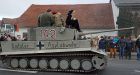 Anti-refugee tank in carnival causes controversy as parades called off