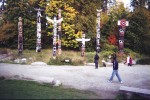 Stanley Park totem poles 