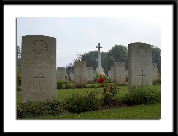 Canadian War Cemetery, Beny-Sur-Mer, Normandy.