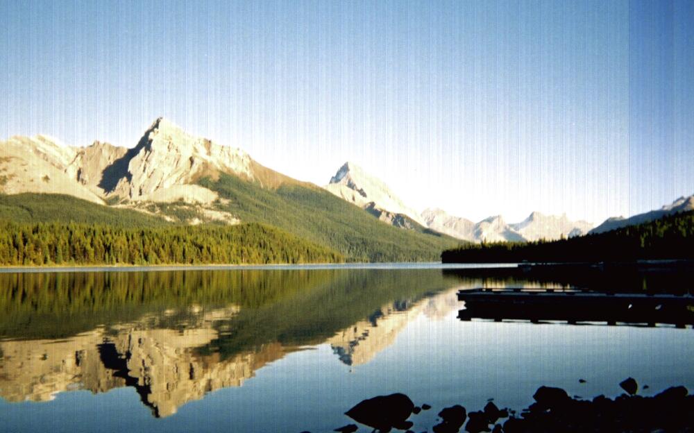 Maligne Lake in Jasper National Park