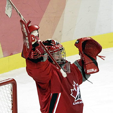 Team Canada at the Olympics in Torini