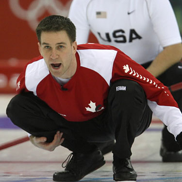 Team Canada at the Olympics in Torini