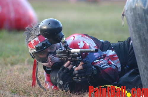 Canadian at World cup of Paintball