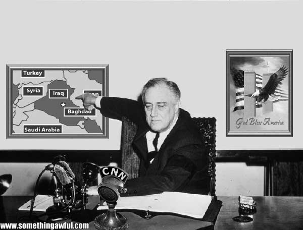 FDR reveals a response strategy for 9-11