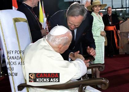 pOPE LIKES uS TOO
