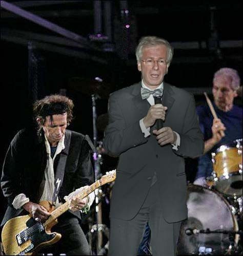 Even if he tries very hard Stephane Dion cannot be cool.

