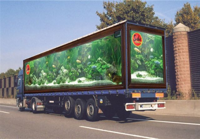Photoshopped truck - there are 6 in this series