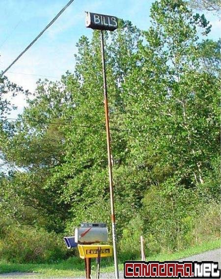 Unless its air mail !