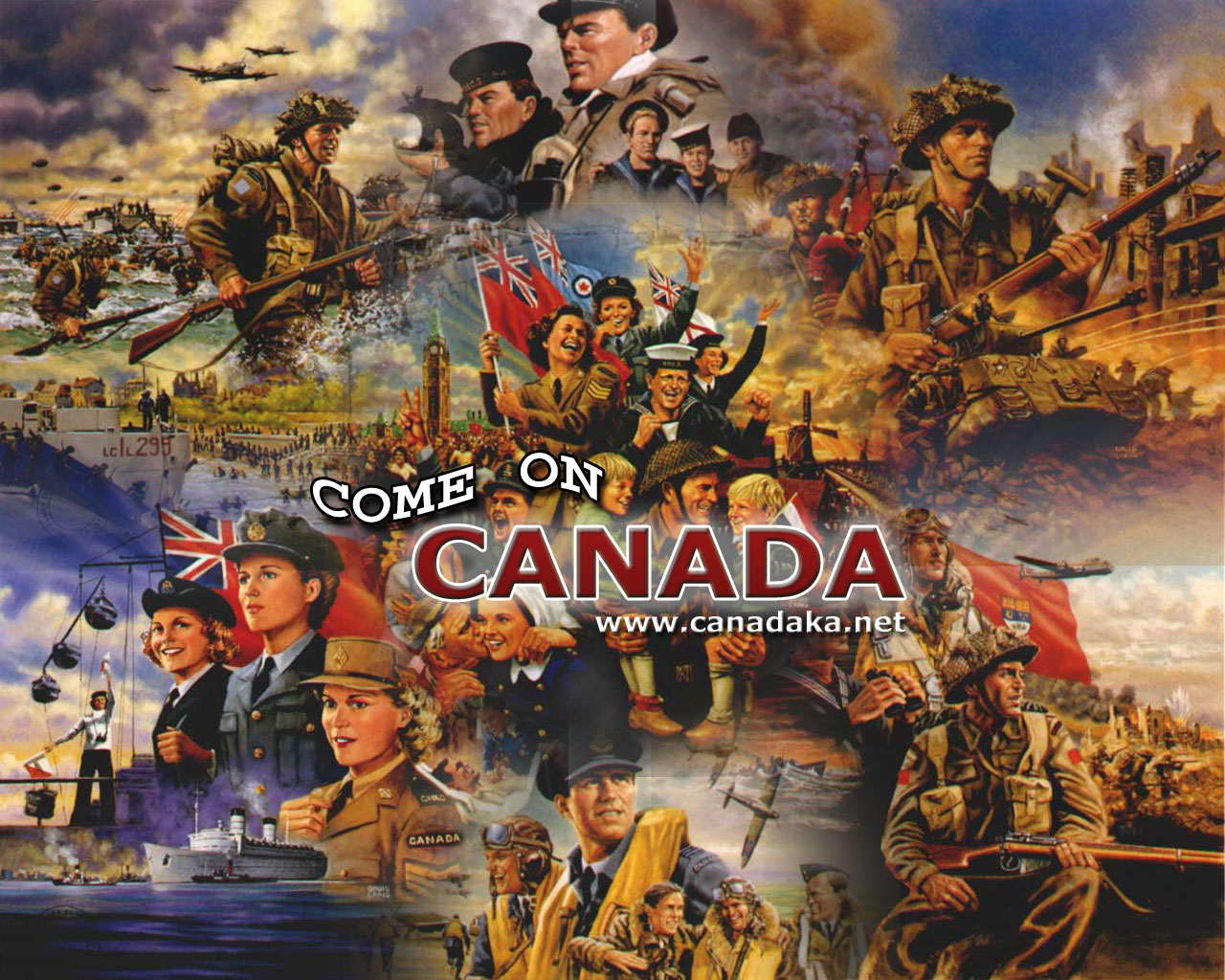 canadian forces montage