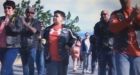 Bikers escort bullied 10-year-old boy to school