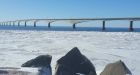 How an unusual ice pattern formed in the Northumberland Strait