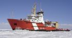 Shifting ice from icebreaker crushes ferry causeway south of Sarnia, threatening family business