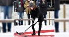 Prince William, Kate try bandy hockey in Sweden