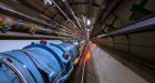 LHC accelerates its first 'atoms'