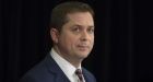 Scheer says he 'didn't hear' question about Clinton 'pizzagate' lie during town hall