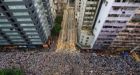 Sea of protesters fills Hong Kong streets over extradition law