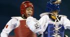Sergerie kicks to taekwondo silver