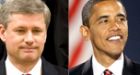 Harper, Obama have 'warm exchange