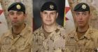 Canadian soldiers mourn loss of fallen comrades