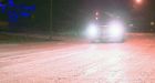 BC roads slick, flights cancelled because of snowfall