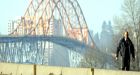 Pattullo Bridge closed by homeless campfire