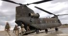 Canadian Chinook turns the tables, carries U.S. troops to battle