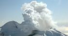 Alaska volcano erupts , spews ash 20 km into the air