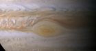 Jupiter's stormy Great Red Spot is shrinking