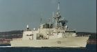 Canadian warship on schedule despite engine room fire