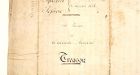 1838 bill of treason found in Ontario